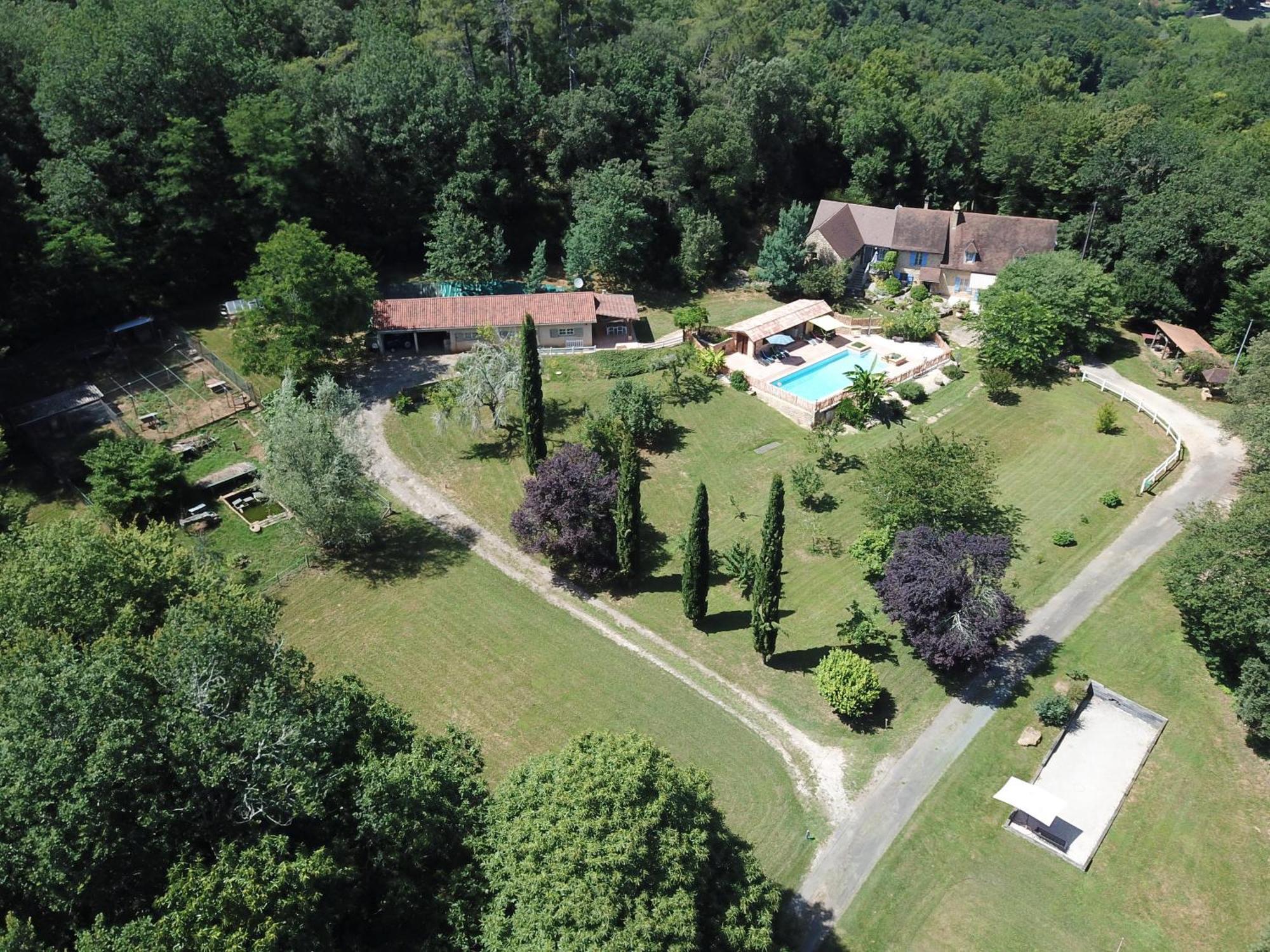 Bed and Breakfast Domaine Du Bancourel Calviac-en-Perigord Exterior foto
